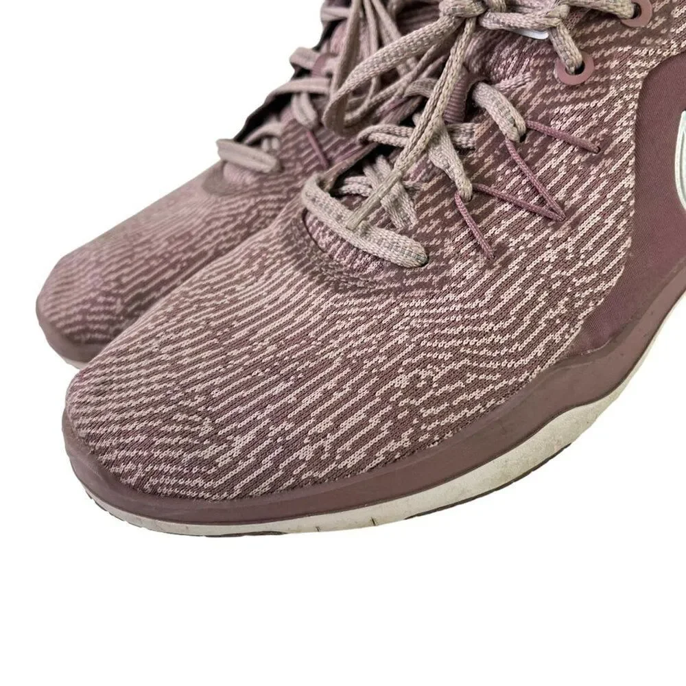 Nike Womens Flex Supreme TR6 Training Pink Lace Up Sneakers Shoes 909015-200 / 9